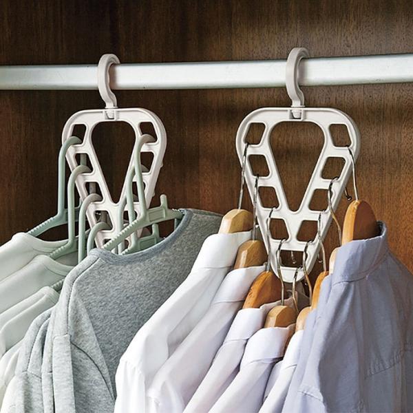 富士商 F21844 省スペースV型ハンガー 2P