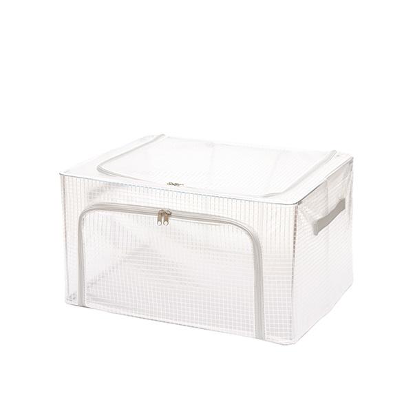 【送料無料】東洋ケース TSB-M-CL つみつみボックス　M　押し入れ収納ボックス