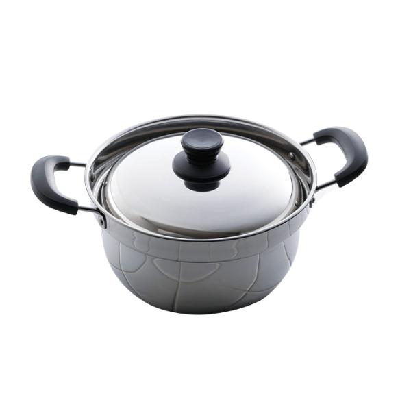 カクセー  RTN-02 Returner -リターナ- IH対応 ふきこぼれにくい両手鍋 20cm