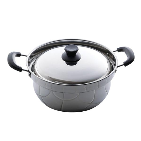 カクセー  RTN-04 Returner -リターナ- IH対応 ふきこぼれにくい両手鍋 24cm