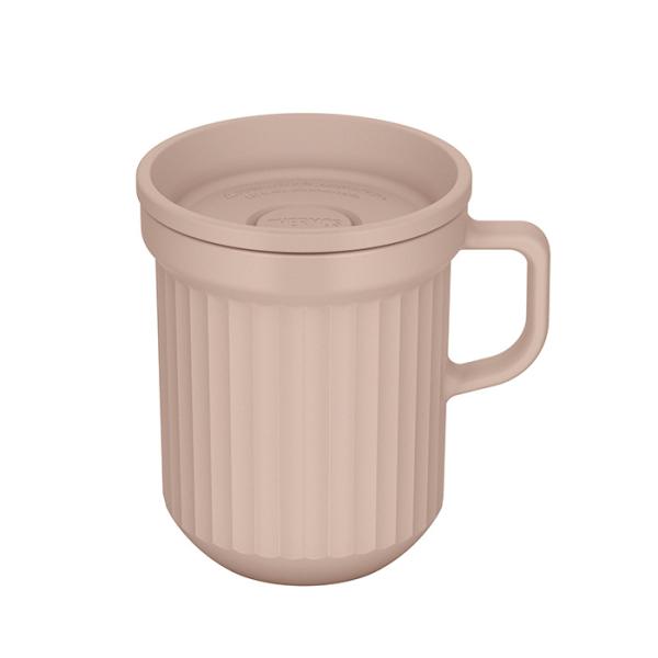 サーモス DJU-320 AMBE 蓋付きスープマグ アーモンドベージュ 320ml 電子レンジOK...