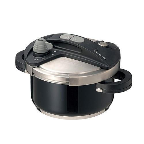 【2160円以上送料無料】ワンダーシェフ　オースプラス　3.5L　ブラック 670014