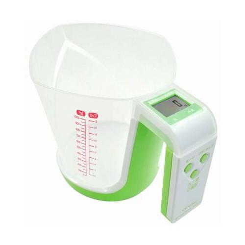 【2160円以上送料無料】ドリテック デジタル計量カップ「ファリーヌ」1kg グリーン CS-100...