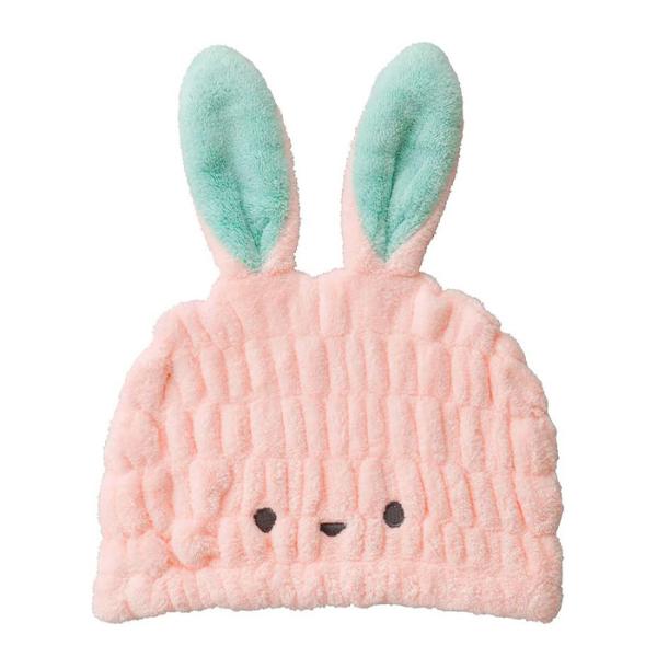 シービージャパン carari(カラリ) タオルキャップ 洗顔 プール お風呂 うさぎ[頭囲44~8...