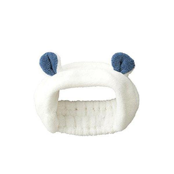 【2160円以上送料無料】CB JAPAN 吸水アニマルヘアバンド シロクマ