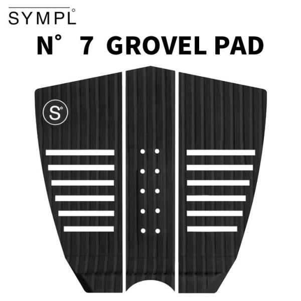 sympl゜ シンプル デッキパッド N゜7 GROVEL PAD グローブルパッド 3ピース デッ...