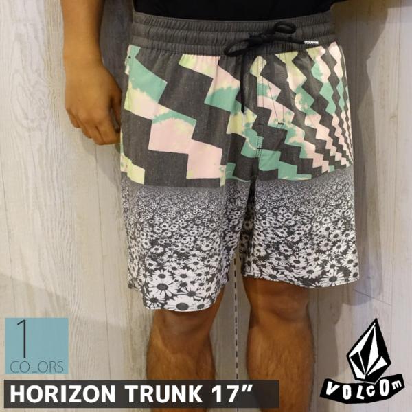 20 VOLCOM ボルコム HORIZON TRUNK 17&quot; サーフトランクス ボードショーツ ...