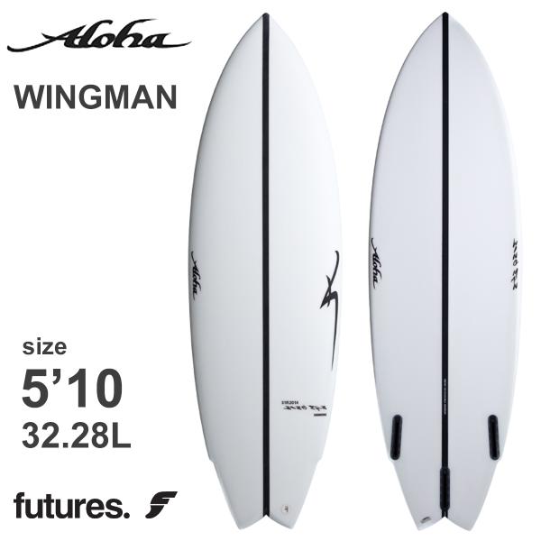 25 ALOHA SURFBOARDS アロハ サーフボード WINGMAN 5’10 EPS エポ...