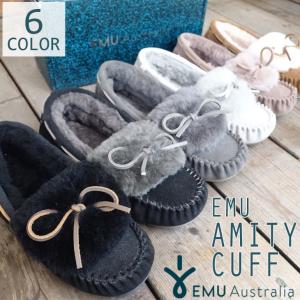 2018年 EMU エミュー モカシン ムートンブーツ シープスキン ユニセックス AMITY CUFF アミティ カフ 日本正規品｜stradiy