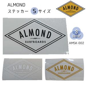 Almond Surfboards & Design アーモンドサーフ ステッカー M