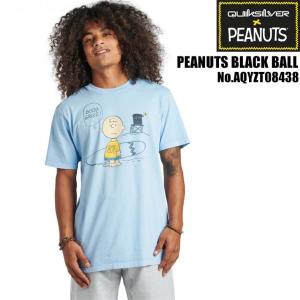 21 QUICKSILVER クイックシルバー Tシャツ PEANUTS SO COOL スヌーピー 半袖 トップス サーフィン コットン メンズ 2021年 品番 AQYZT08438 日本正規品｜stradiy