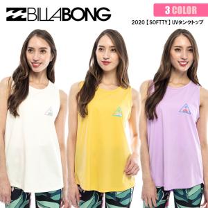 20 BILLABONG ビラボン トレーニング UV タンクトップ SOFTTY ノースリーブ ラッシュガード UVカット レディース 2020年春夏 品番 BA013-877 日本正規品｜stradiy