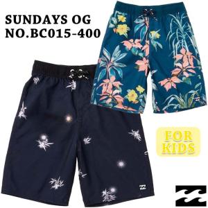 22 BILLABONG ビラボン キッズ ボードショーツ SUNDAYS
