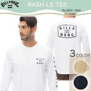 24SS BILLABONG ビラボン ラッシュガード RASH LS TEE 長袖 Tシャツ ロンT UVカット UPF50+ メンズ BE011868 日本正規品｜stradiy