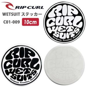 RIPCURL リップカール ステッカー WETSUIT ステッカー 10cm WETロゴステッカー サーフィン シール 品番 C01-009 日本正規品