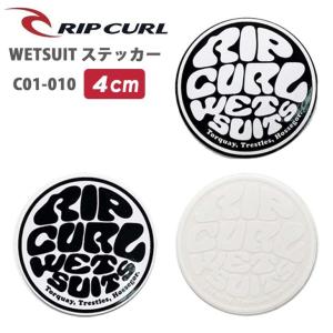 RIPCURL リップカール ステッカー WETSUIT ステッカー 4cm WETロゴステッカー サーフィン シール 品番 C01-010 日本正規品