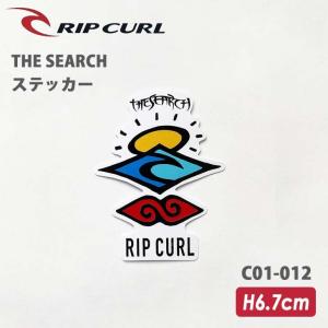 RIPCURL リップカール ステッカー THE SEARCH ステッカー H6.7cm ザ サーチ サーフィン シール スマートフォン スマホ 品番 C01-012 日本正規品｜オーシャン スポーツ