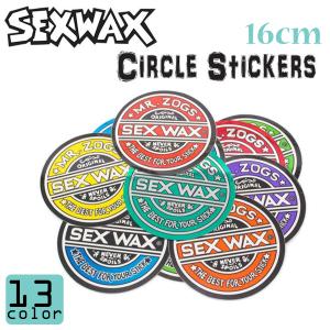 SEXWAX セックスワックス サークル シール ロゴステッカー ステッカー STICKERS CIRCLE 16cm 日本正規品｜stradiy