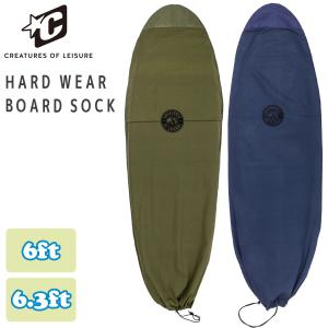 24 CREATURES OF LEISURE クリエイチャー サーフボード ニットケース 6’0” 6’3” HARD WEAR BOARD SOCK ハードウェアボードソックス カバー 日本正規品｜オーシャン スポーツ