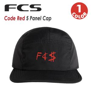 FCS 25 FCS キャップ 限定カラー コードレッド 5パネルキャップ 帽子