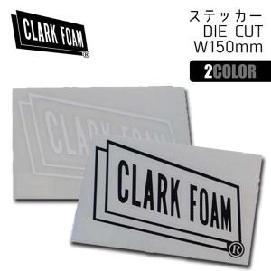 CLARK FOAM クラークフォーム ステッカー DIE CUT W100mm STICKER