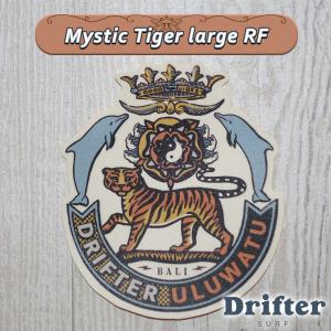 DRIFTER surf shop & cafe ドリフター サーフショップアンドカフェ ステッカー シール タイガー プレゼント ギフト バリ島 BALI 海 サーフィン