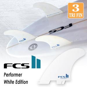 FCS FCSII ACCELERATOR PC MEDIUM WHITE EDITION TRI RETAIL FINS