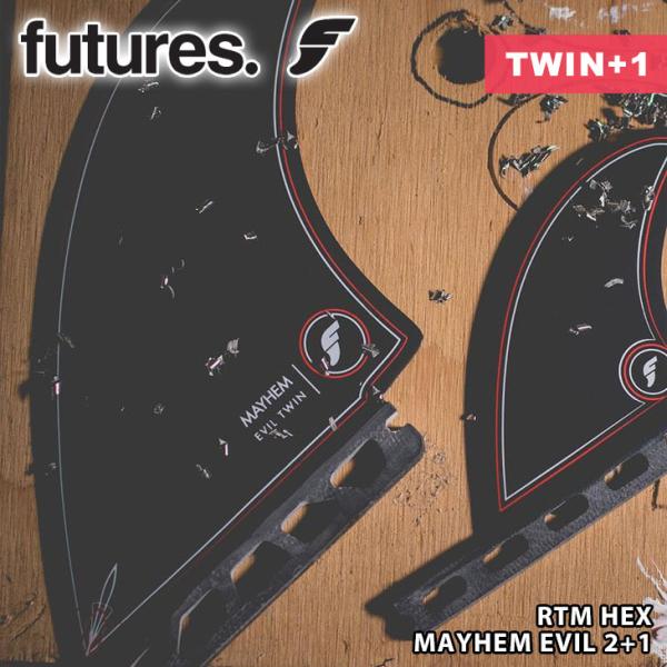 Futures. フューチャー フィン RTM HEX MAYHEM EVIL 2+1 メイヘム エ...