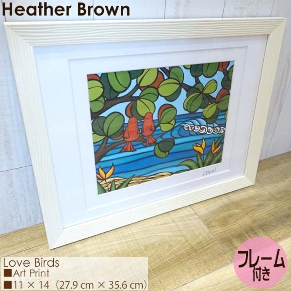 Heather Brown Art Japan ヘザーブラウン Love Birds Art Pri...