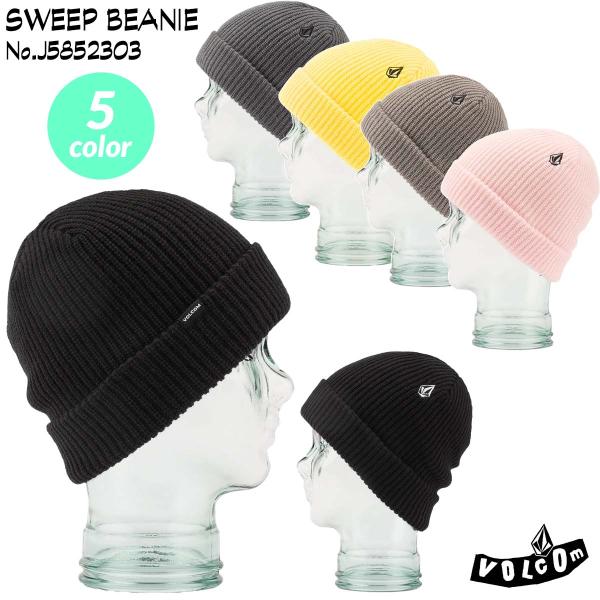 22/23 スノー VOLCOM ボルコム ニット帽 SWEEP BEANIE 帽子 ビーニー メン...