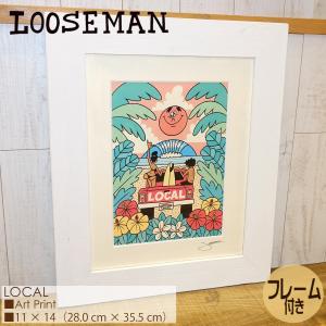 Heather Brown Diamond Head ウッドフレーム付き Heather Brown Art Japan ヘザーブラウン Diamond Head Print