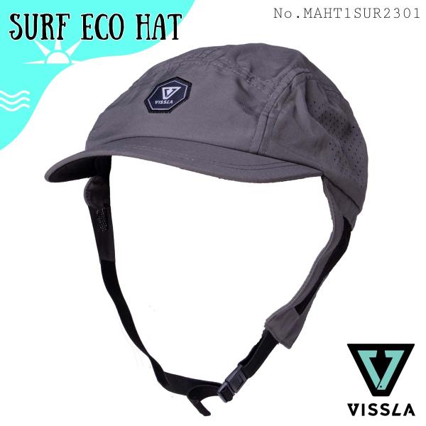 サーフキャップ メンズ サーフィン 帽子 23 VISSLA ヴィスラ SURF ECO HAT サ...