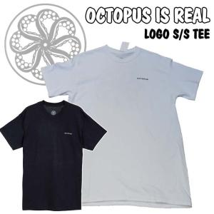 OCTOPUS IS REAL オクトパスイズリアル Tシャツ LOGO S/S TEE ロゴ ティー メンズ 日本正規品｜stradiy