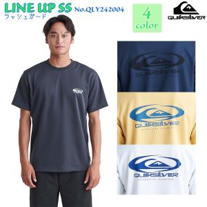 24 QUIKSILVER クイックシルバー ラッシュガード 半袖 Tシャツ トップス 水着 メンズ 2024年春夏 QLY242004 日本正規品｜stradiy