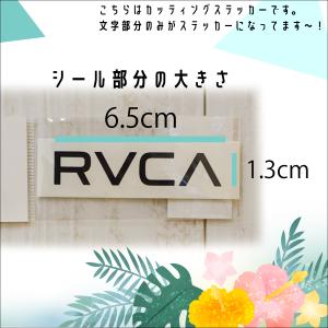 RVCA ルーカ シール ステッカー BIG ...の詳細画像3