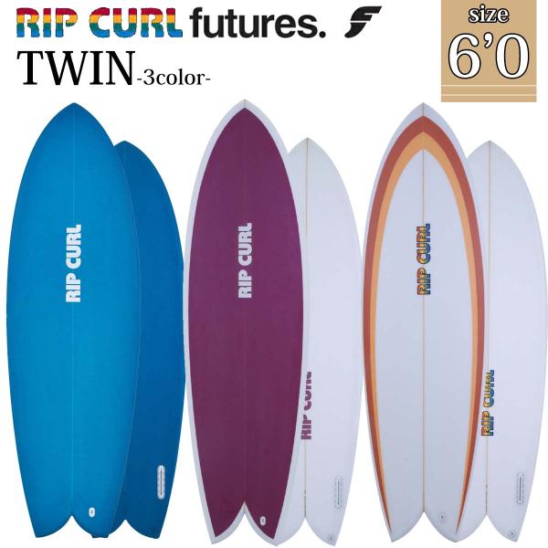 25 RIP CURL リップカール サーフボード ツイン フューチャー ショートボード 板 サーフ...