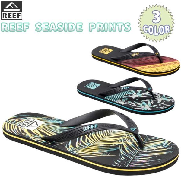 22 SS REEF リーフ ビーサン SEASIDE PRINTS サンダル ビーチサンダル 防水...