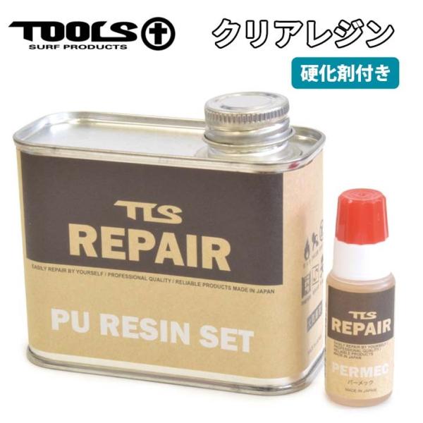 TOOLS トゥールス TLS REPAIR PU RESIN SET クリアレジンセット リペア ...