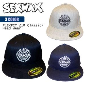 SEXWAX セックスワックス キャップ FLEXFIT 210 Classic Head Wear フレックスフィット クラシック CAP 帽子 ロゴ ブラック ネイビー グレー メンズ 日本正規品