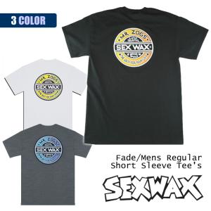 SEXWAX セックスワックス Tシャツ Fade Mens Regular Short Sleeve Tee's 半袖 ロゴ グレー ホワイト ブラック メンズ 品番 0101313000132 日本正規品｜オーシャン スポーツ