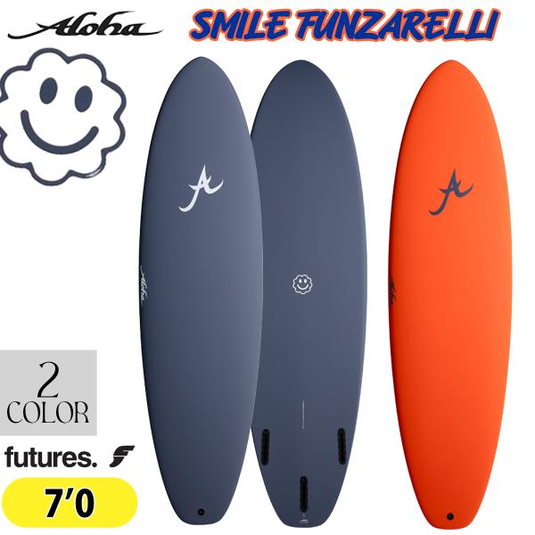 25 ALOHA SURFBOARDS アロハ サーフボード SMILE FUNZARELLI SU...