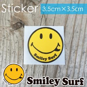 Smiley Surf スマイリーサーフ シンプルサーフフェイス ステッカー ミニサイズ スモールサイズ Simple Surf Face 品番SS-037