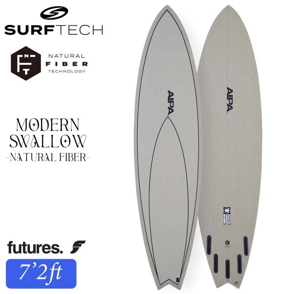 26 SURFTECH サーフテック サーフボード MODERN SWALLOW 7'2 7.2 モ...