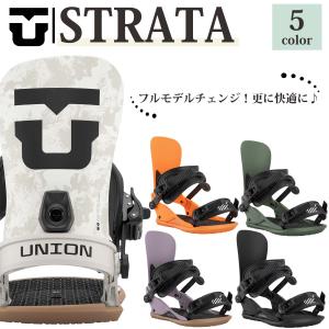 2024年7月上旬〜9月上旬出荷 予約 24/25 スノー UNION ユニオン BINDING ビンディング STRATA ストラータ スノボ メンズ 日本正規品｜stradiy