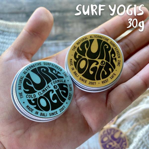 SURF YOGIS サーフヨギ サンクリーン 日焼け止め 100％オーガニック素材 30g SPF...
