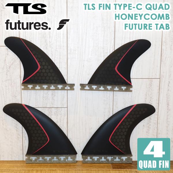 24 フューチャー フィン TLS FIN TYPE-C QUAD HONEYCOMB FUTURE...