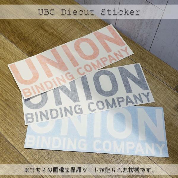 UNION ユニオン ステッカー UBC Diecut Sticker シール カッティングステッカ...
