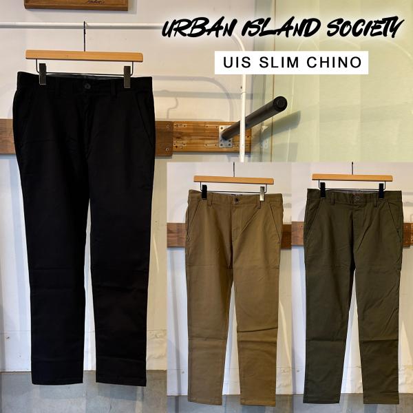 24 アーバンアイランドソサイエティ スリムチノパン ロングパンツ SIDE TAPE LEGGIN...