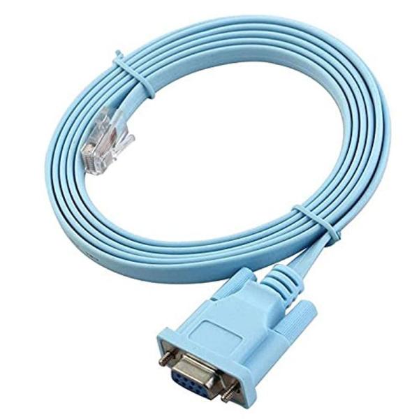 Intellife コンソールケーブル RJ-45 DB-9 互換ケーブル Cisco System...