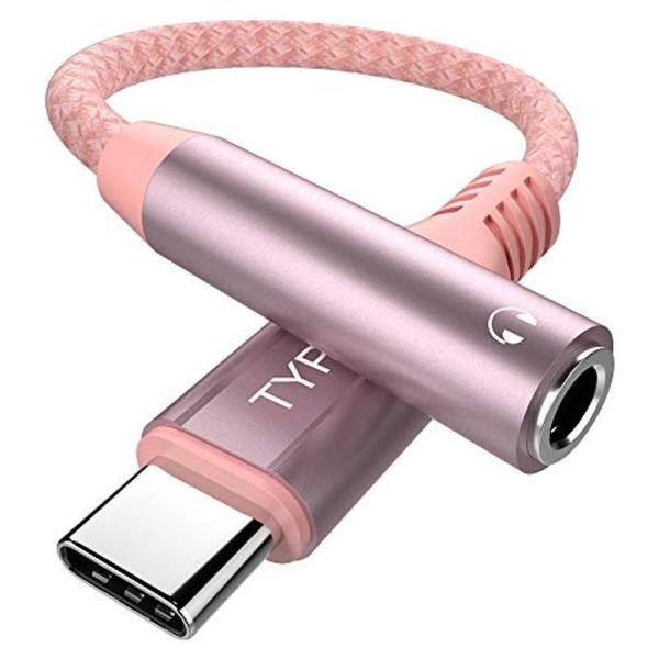 タイプCイヤホン変換ケーブル Type-Cイヤホンジャック 最新 USB-C ヘッドフォンジャックア...